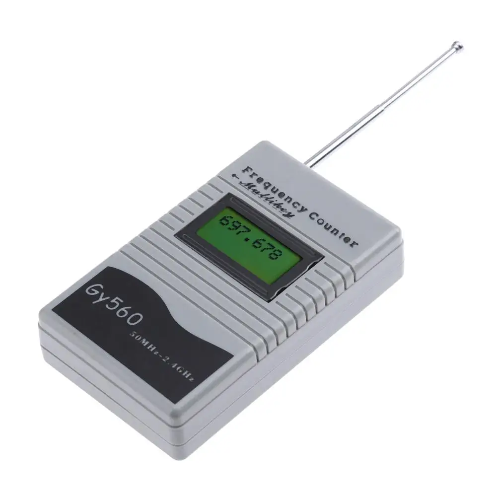 

Digital Frequency Counter 7 DIGIT LCD Display For Two Way Radio Transceiver GSM 50 MHz-2.4 GHz GY560 Frequency Counter Meter
