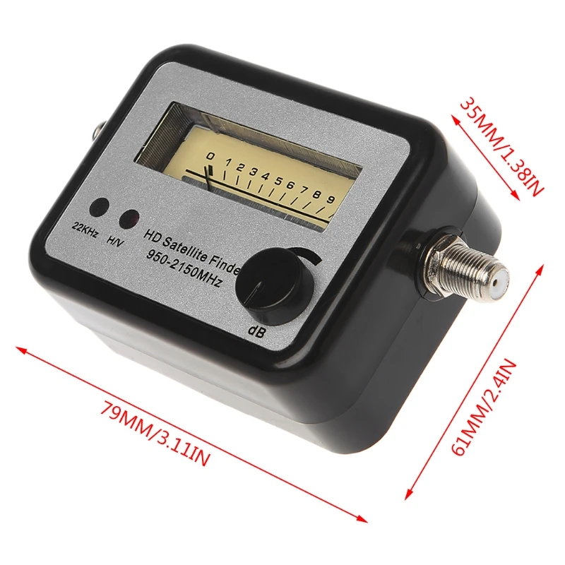 

Digital Satellite Finder Meter Alignment Compass FTA TV Signal Receiver GSF-9502