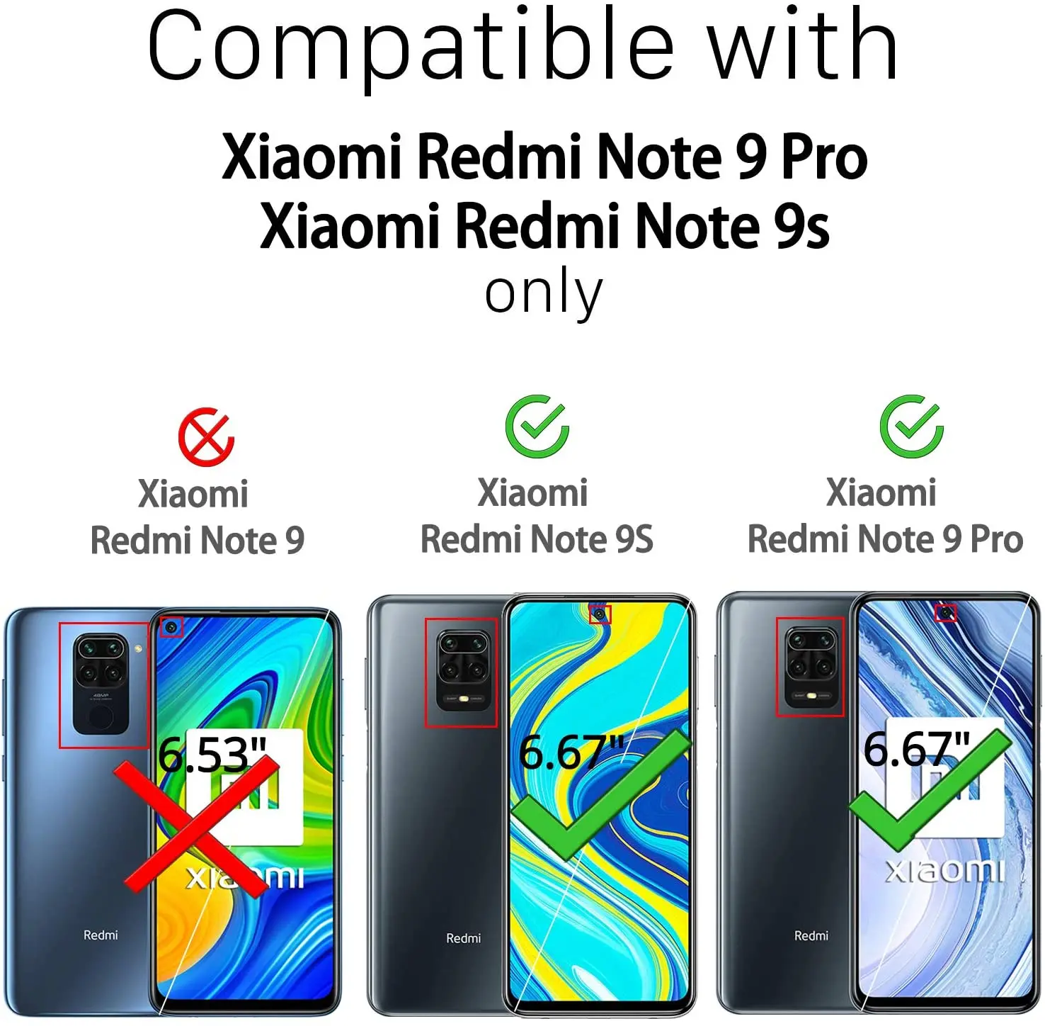 For Xiaomi Redmi Note 9 Pro Max Tempered Glass Screen Protector Protective Film For Xiaomi Redmi Note9 Note 9s Glass 9H