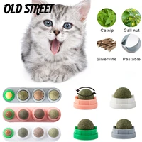 catnip ball set for cat safe teeth grinding catnip balls kitty toys teeth cleaning dental chew lick cat toy mint wall cat treats