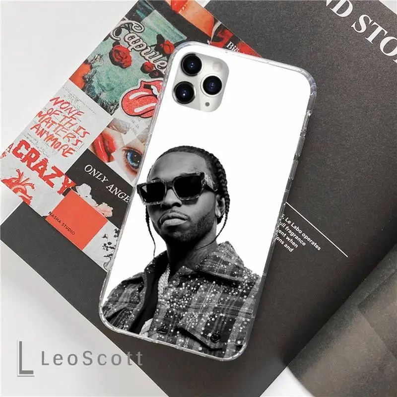 

pop smoke never clear Phone Cases For iphone 12 5 5s 5c se 6 6s 7 8 plus x xs xr 11 pro max