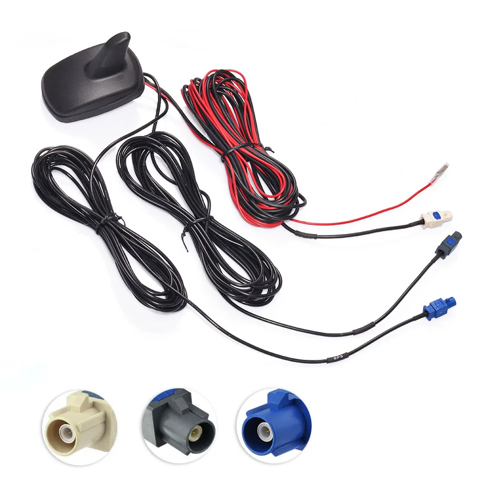 Автомобильный цифровой радиоприемник Superbat DAB/DAB +/GPS/FM/AM усиленная антенна с