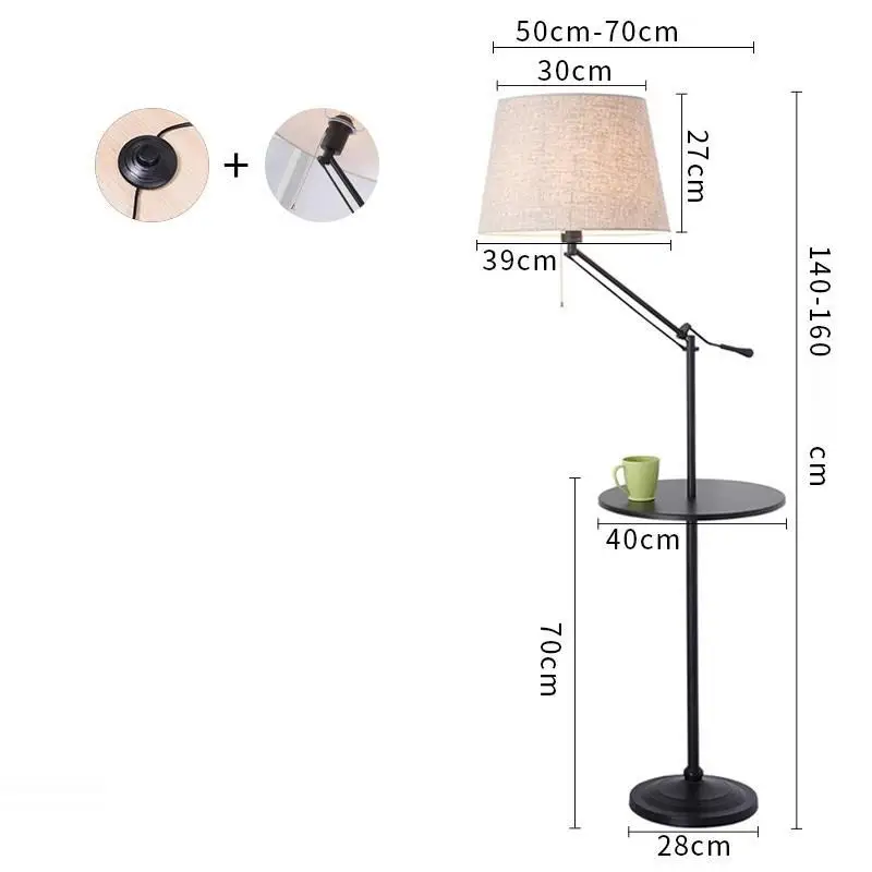Сюр пестрый Vloerlampen Voor Woonkamer Piso Piantana Lambader Vloerlamp для Гостиная Stehlampe Lampara де пирог Staande
