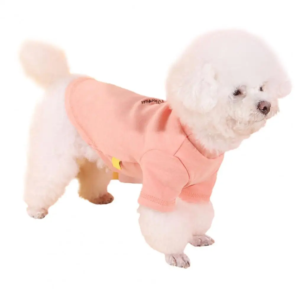 

Cute Dog Sweatshirt Round Neck Cotton Pet Clothes Puppy Warm Print Clothes Pet Winter Dog Outfits Set