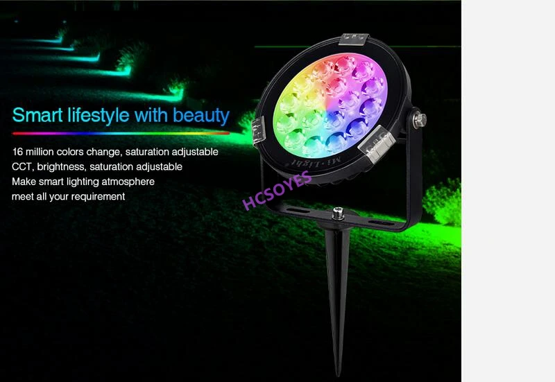 Mi светильник SYS RL1/SYS RW1/SYS RC1/SYS RC2/ RGB + CCT подводный настенный 9 Вт 15 светодиодный для