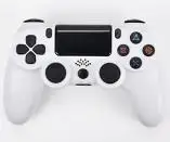 PS4 беспроводной Bluetooth контроллер для sony PS4 Playstation 4 консоль Dualshock4 джойстик геймпады пульт дистанционного управления - Цвет: Белый