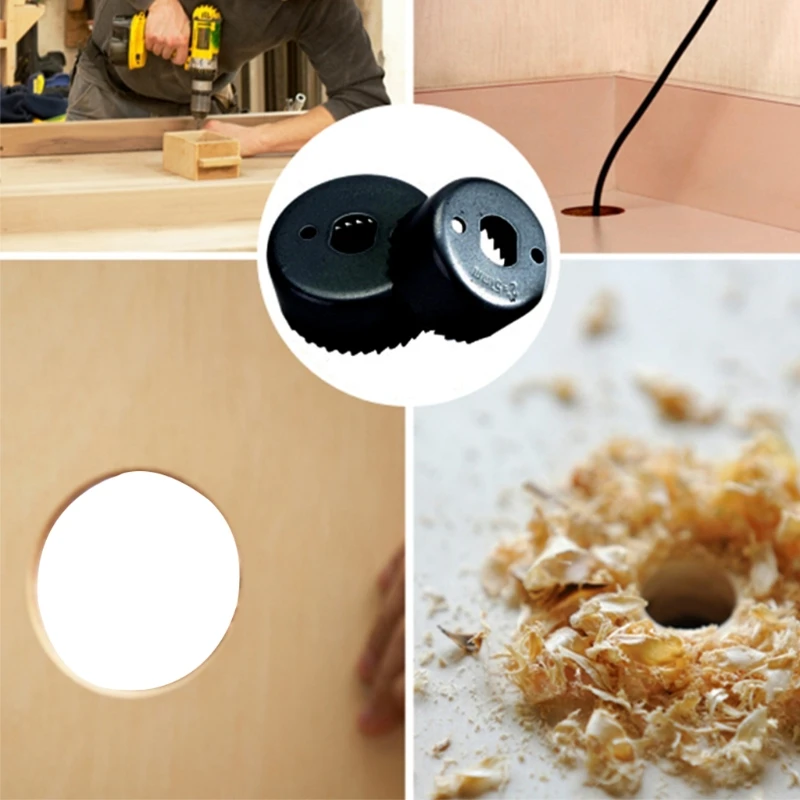 

11pcs Hole Saw Cutting Set Kit Drilling Tool Wood Metal Cutter 19-64mm high qual D0AC