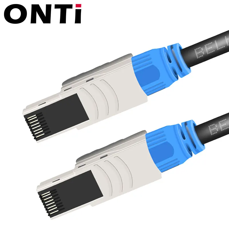 Сетевой кабель ONTI RJ45 Cat8 экранированный без инструментов | Компьютеры и офис