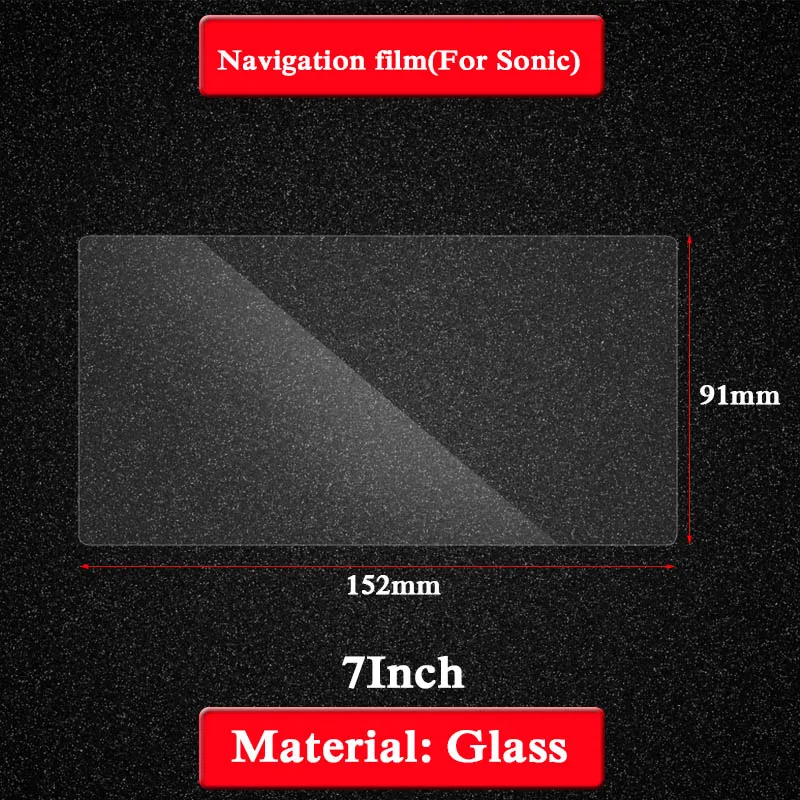 

Car Styling GPS Navigation Screen Glass Protective Film Sticker For Chevrolet Sonic Aveo T300 2012-2020 Auto Accessories