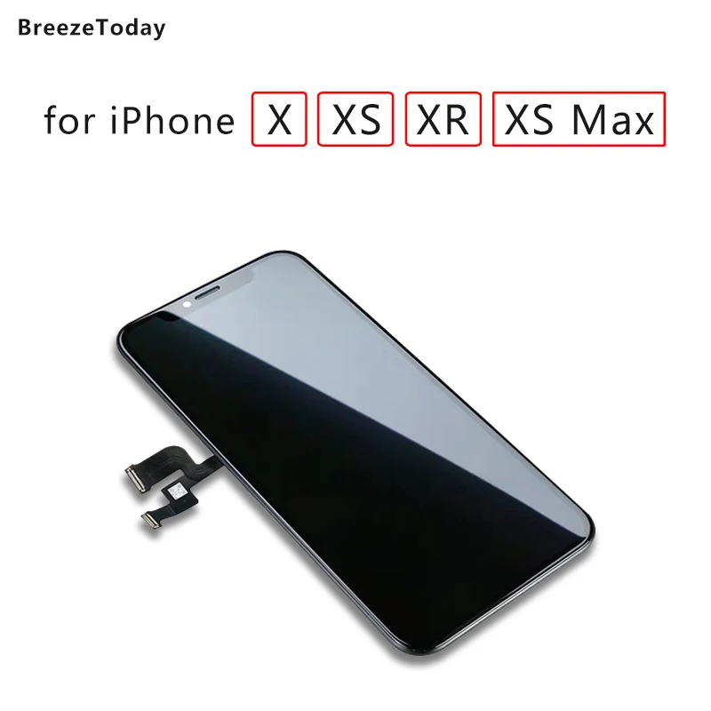 Мобильный телефон ЖК экран для iPhone XR X LCD дисплей OLED оригинальный XS Max|Экраны