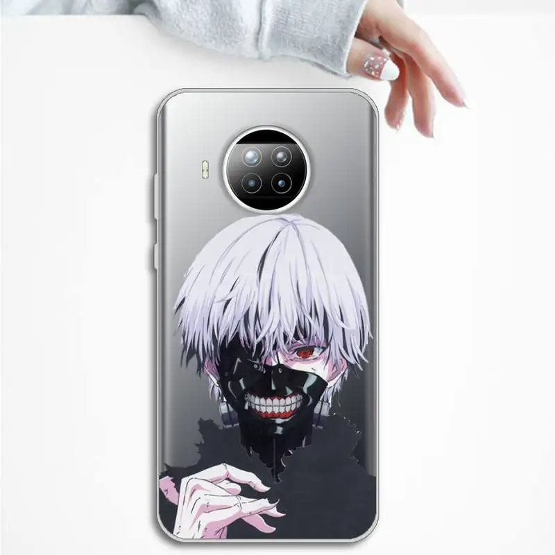 

tokyo ghoul Phone Case Transparent for Xiaomi mi Redmi note 10 t 8 9 pro lite 11 Samsung S 8 9 10 20