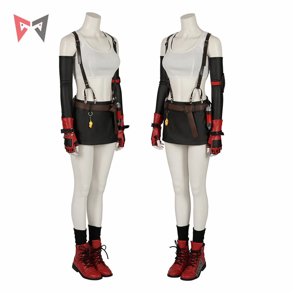 Костюм для косплея финальная фантазия Vii ремейк Tifa Lockhart костюм на Хэллоуин
