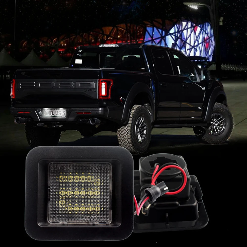 Светодиодные лампы PMFC для номерного знака белые светодиодные дымчатое освещение