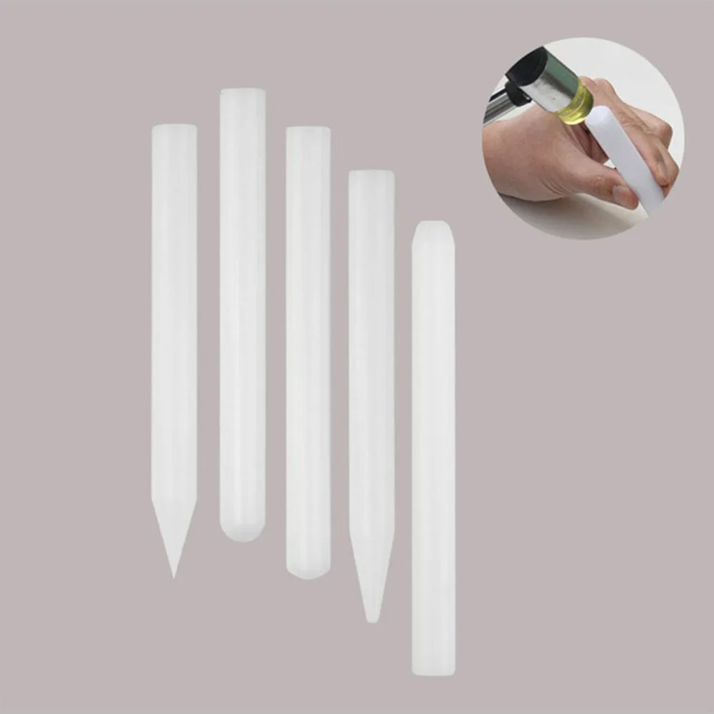 

5pcs/set Tap Down Tools White Nylon Pen Knock Down Tool Paintless Dent Repair Tools Hand Tool Set car repair kit Herramentas