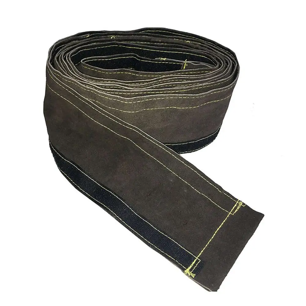 

Профессиональный кожаный сварочный кабель втулка 10cmX3.5m из воловьей кожи MIG TIG фонарь крышка плазменный шланг защитные рукава