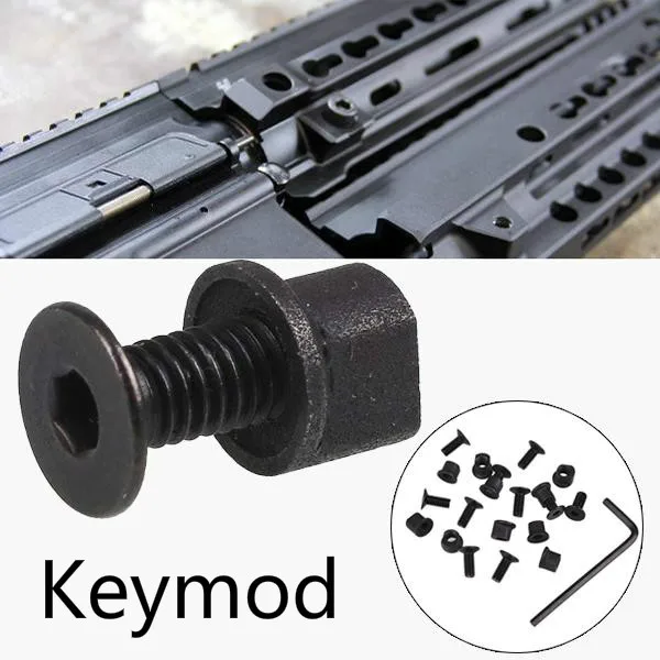 Набор запасных винтов и гаек KeyMod для рельсовых секций Keymod 10 упаковок|Аксессуары