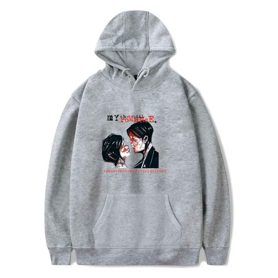 

Rock My Chemical Romance Hoodies Punk Sweatshirt 2020 NEW printed fashion costume summer Kawaii Unisex Harajuku Fans tops