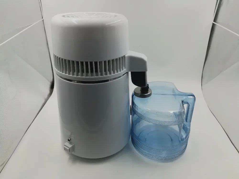 

220V 4L Water Distiller Distillation Purifier Stainles Pure Water Distiller Filter Machine Distillation Purifier Equipment