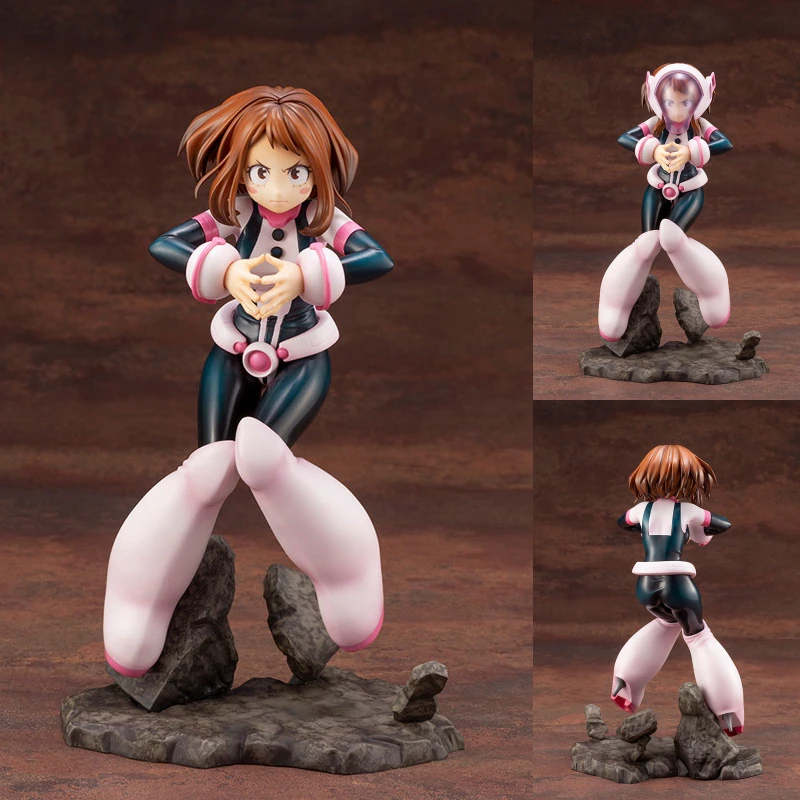 Оригинальная фигурка My Hero Academy OCHACO URARAKA KBY ARTFX J 21 см качественная фигурка коллекция игрушек на Рождество G030