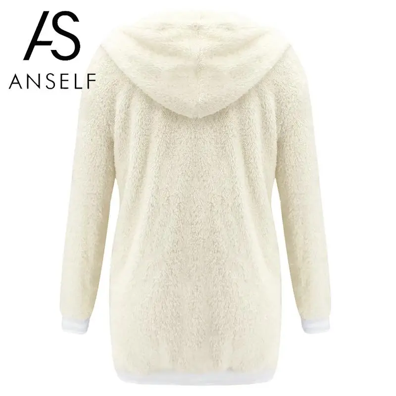 Женская толстовка с капюшоном Куртка Теплая Флисовая длинными рукавами осенне