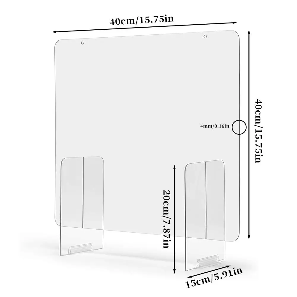 Акриловый брызговик эффективный протектор для чистого Чипса