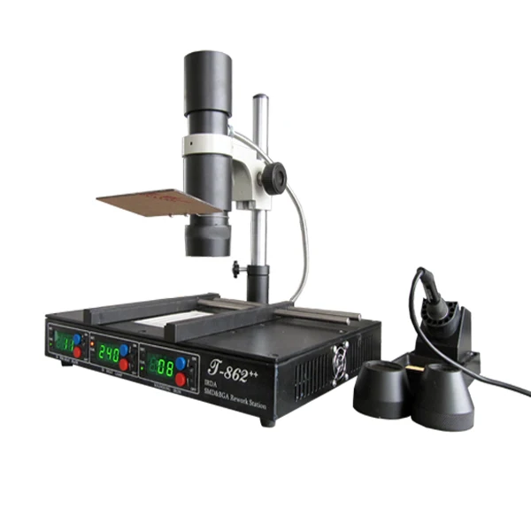 

New Condition desoldering station soldering iron puhui T862++