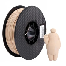 0.5Kg Wooden PLA 3D Printer Filament 1.75mm 500g Light Wood Color 3D Printing Materials Supply PLA Dropshipping