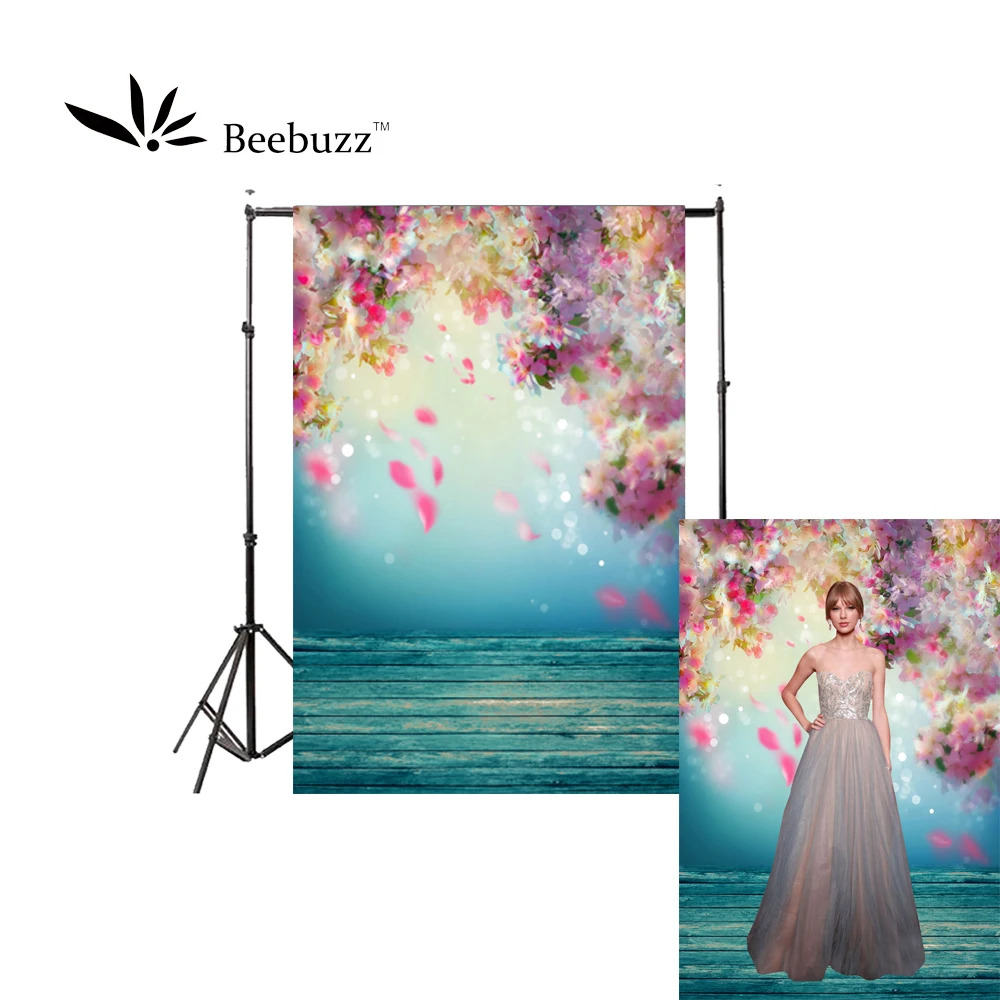 Студийный фон для фотосъемки Beebuzz с изображением цветных лепестков | Электроника