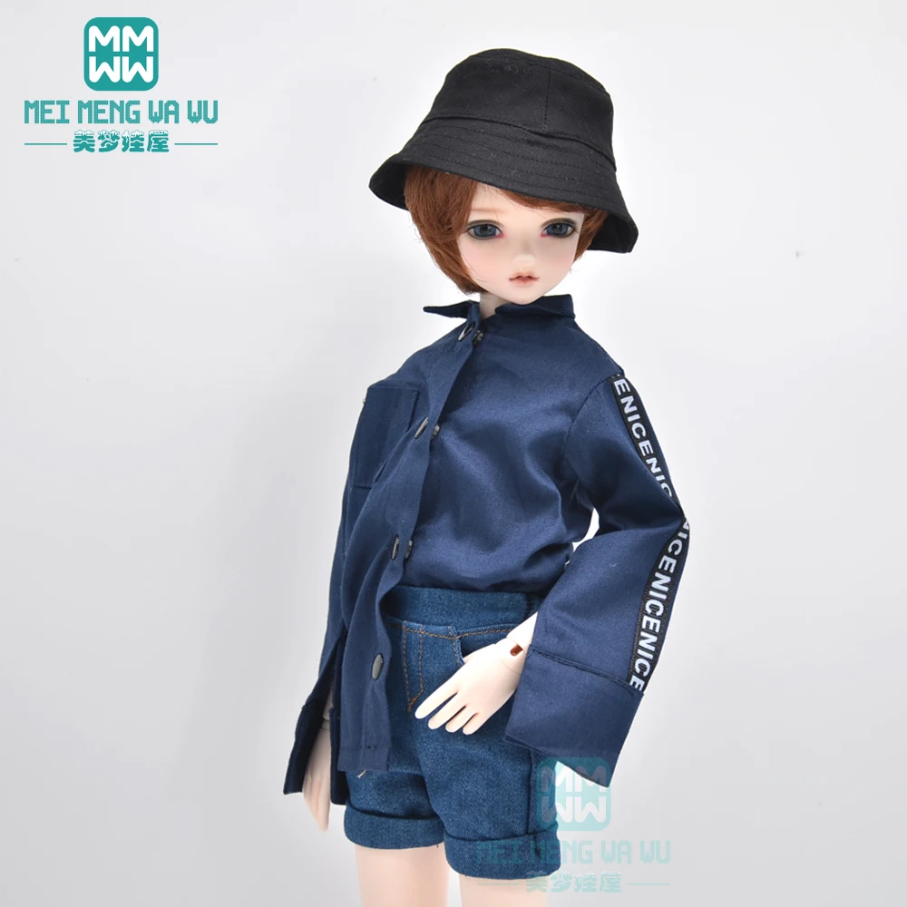 BJD doll clothes fits 40-45cm 1/4 MSD MK MYOU fashion All-match shirts jackets denim shorts | Игрушки и хобби