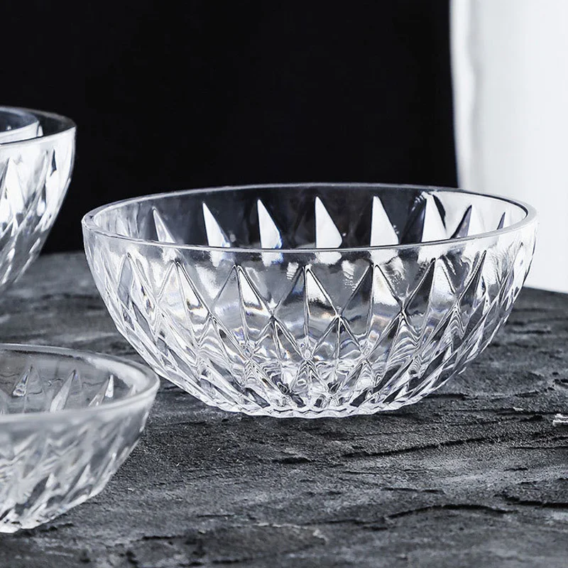 Креативная пластиковая Салатница посуда фрукты овощи Акриловая Прозрачная чаша