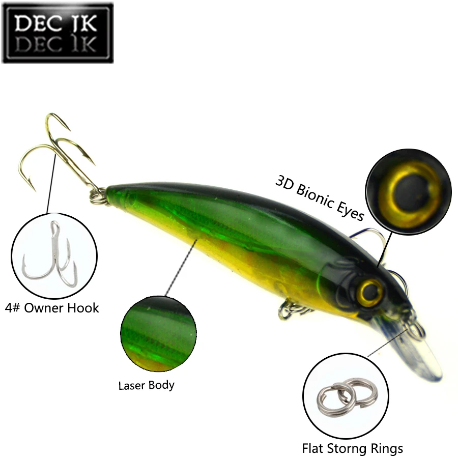 1 шт. костюм для рыбалки приманки воблеры поплавок плавающая приманка воблер гор