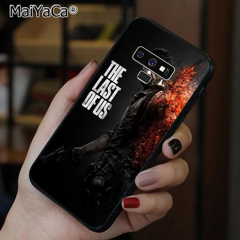 MaiYaCa последний из нас Силиконовый ТПУ мягкий черный чехол для телефона Samsung S9 plus S5