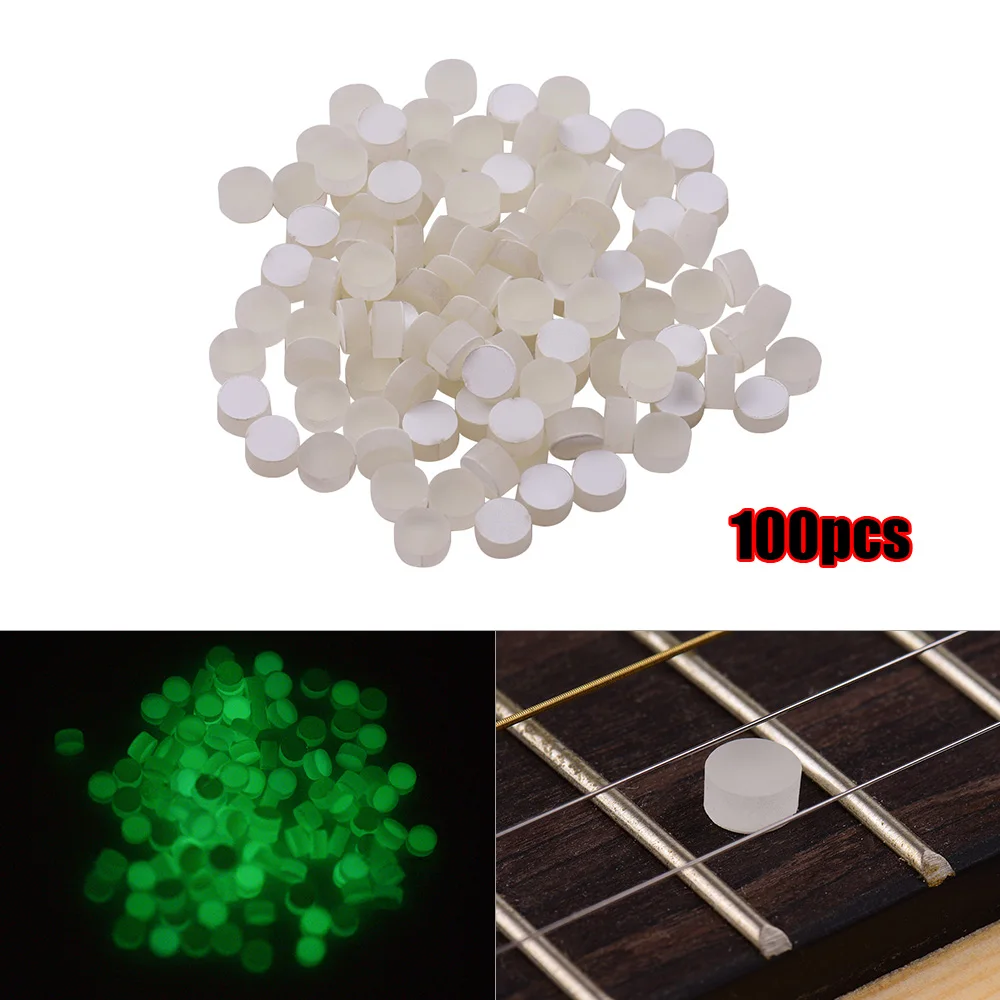 100 шт. маркеры для гитары инкрустация в горошек накладка на шею боковая точка