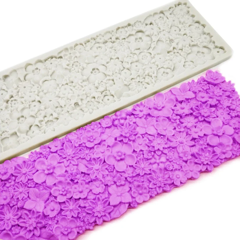 

Силиконовая форма для кексов Fengying Цветы Гортензии