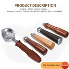 Обнаженный портрет для кофе без дна Homix Gypas Sachi Nikai, Сменный фильтр, корзина, инструменты для бариста, эспрессо-машина, 51 мм