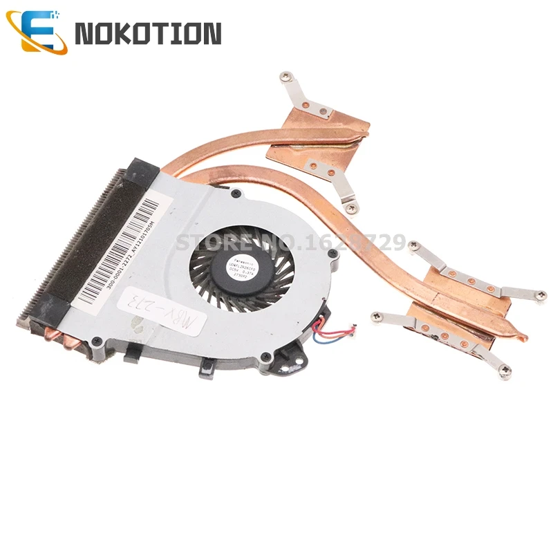 

NOKOTION MBX-273 MBX-276 Radiator For SONY Vaio SVE14 SVE14135YCW laptop CPU GPU cooling heatsink with fan heater cooler