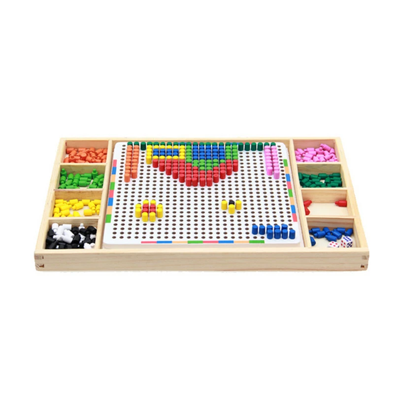 3d головоломка деревянные умные игры детские Ранние развивающие игрушки для