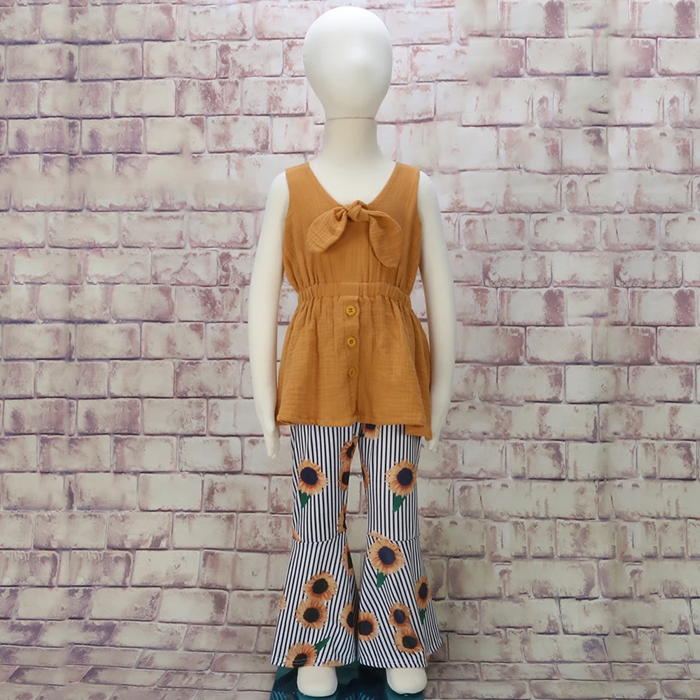 Girl Dress Baby Girls Clothing Sets Boutique Kids Summer | Мать и ребенок