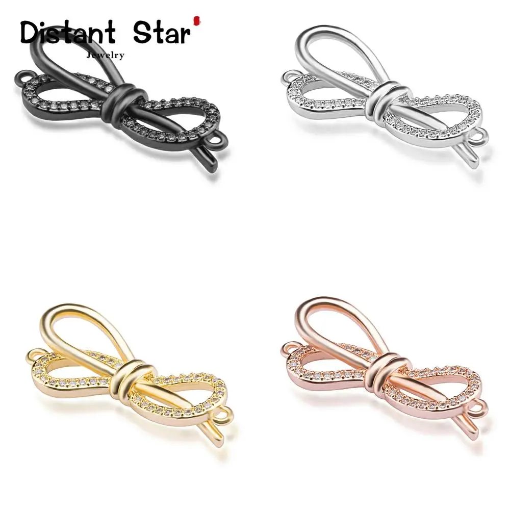 Изысканная 8 микрозакрепка из фианита медный браслет кулон ожерелье ювелирные