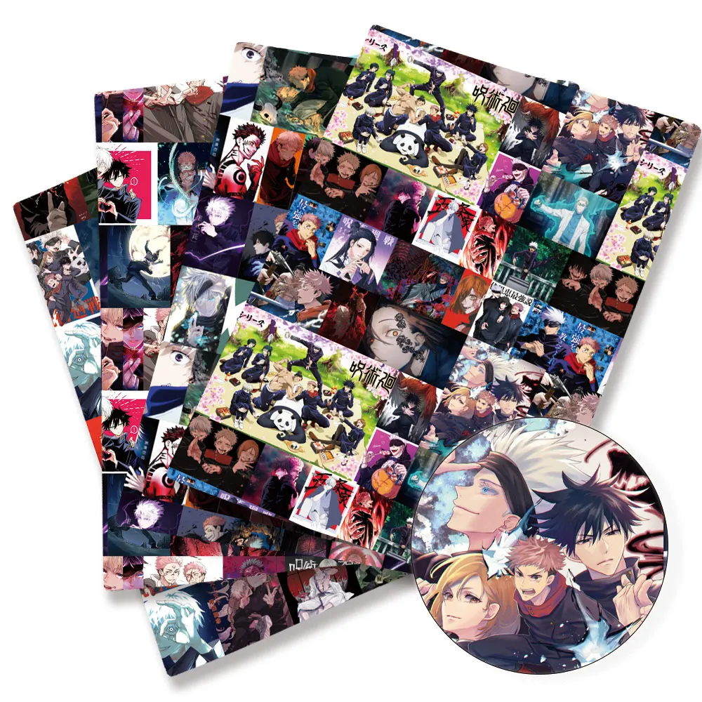 Джутсу касин ткань мультфильм Сделай Сам 140x50 см полиэстер хлопок Фабричный пошив