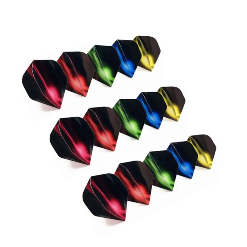 

Hot sale Dart Flights Multiple Styles Colorful 30PCS PET Darts Flights Newly Dart Accessories