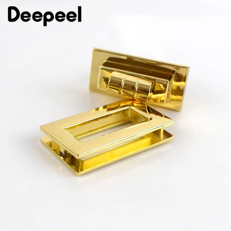 2 шт. Deepeel 31/38/46 мм новая прямоугольная металлическая Поворотная застежка с замком