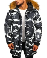 thicken mens winter faux fur collar long thick parkas jacket men outwear hooded windbreaker male outdoor 30 degree snow jacket