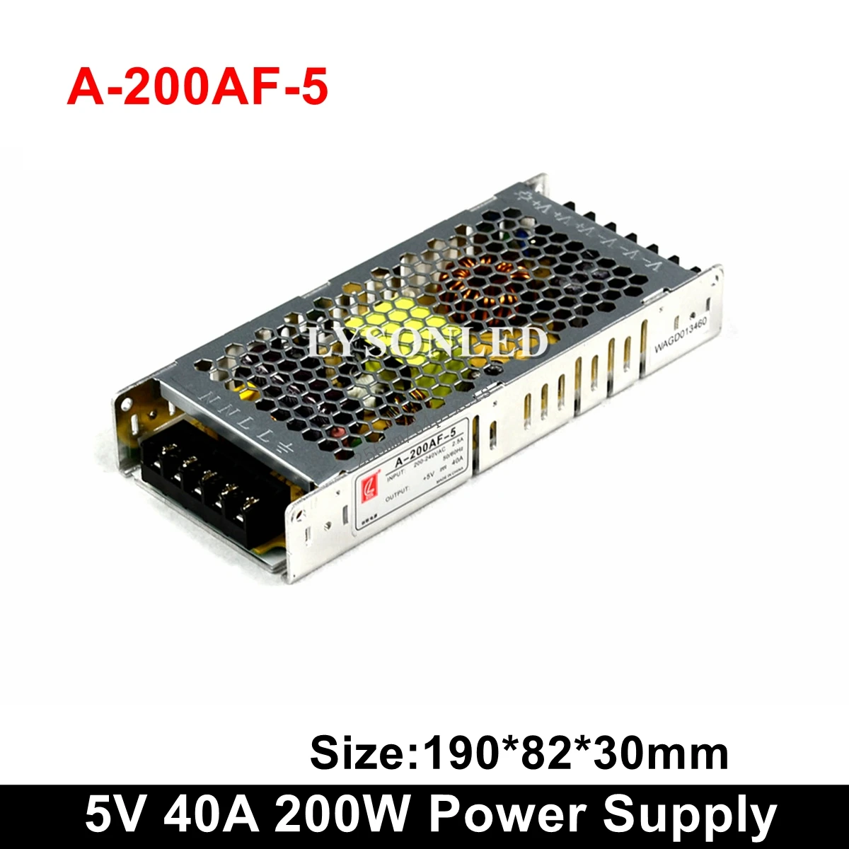 Chuanglian A 200AF 5 ультратонкий 200W Питание 5V 40A Дисплей БП|display 5v|led display screenled |