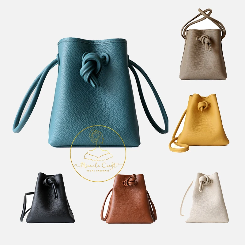 2020 новый женский кошелек из натуральной кожи на шнурке сумка плечо воловьей с