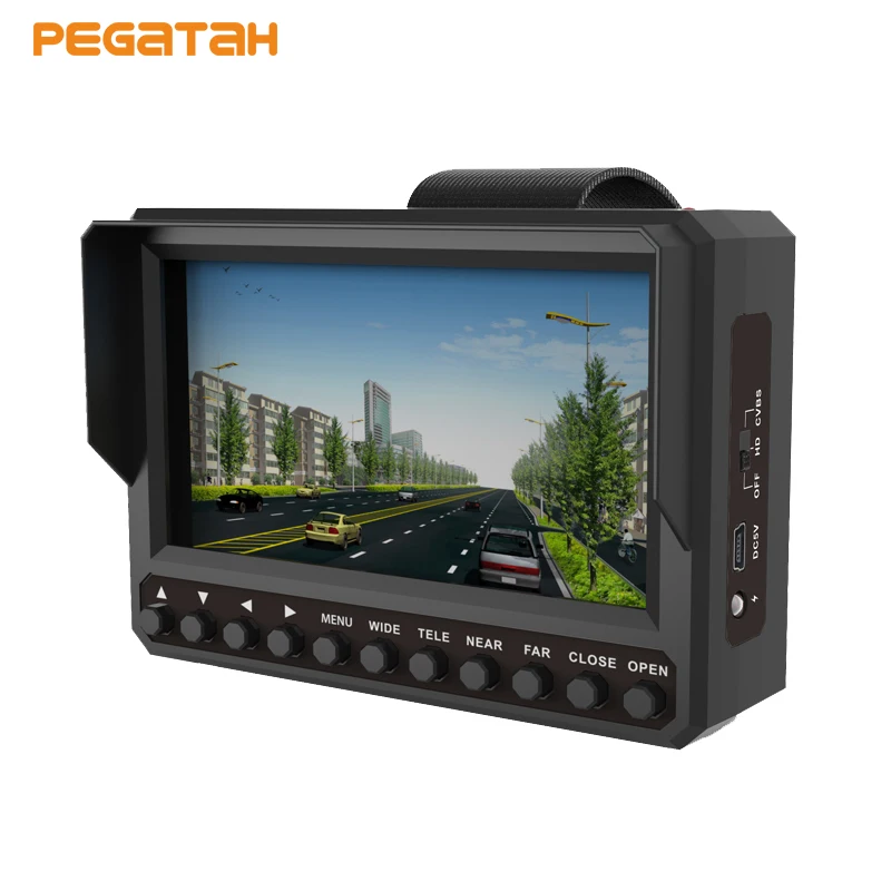 4 3 дюймов UTC 5MP AHD камера тестер TVI тестовый монитор 1080P ccvi CCTV DC 12V 5V Выход|Монитор и