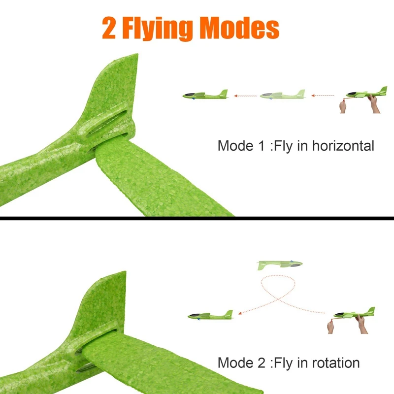 

Airplane Toys Throwing Foam Plane Flying Toy for Kids Gifts Boy Outdoor Sport Toys Birthday Party Foam Airplane