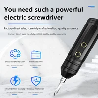 3 7v mini cordless electric screwdriver portable power tools set rechargeable multifunction electric screwdriver home hand tool