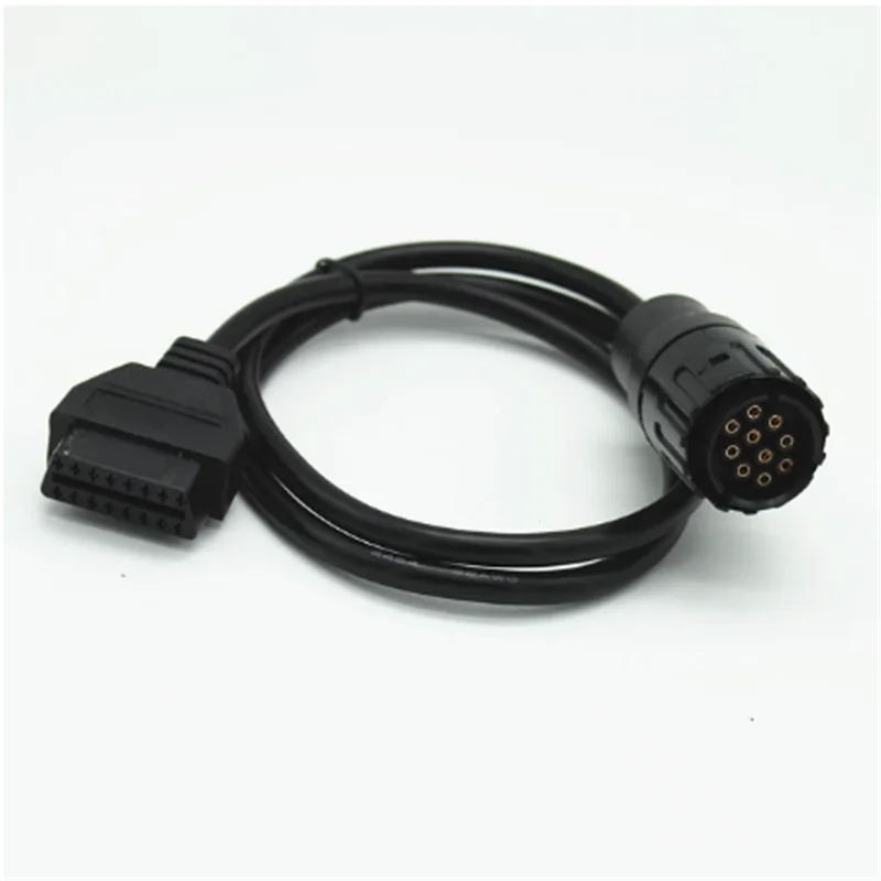 Для BM W ICOM D Кабель ICOM-D мотоциклы 10 Pin адаптер 10Pin для 16Pin OBD2 OBDII Диагностический