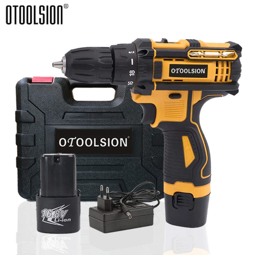 Аккумуляторная шуруповерт с переменной скоростью электрическая дрель